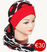 soft cap with scarf 30